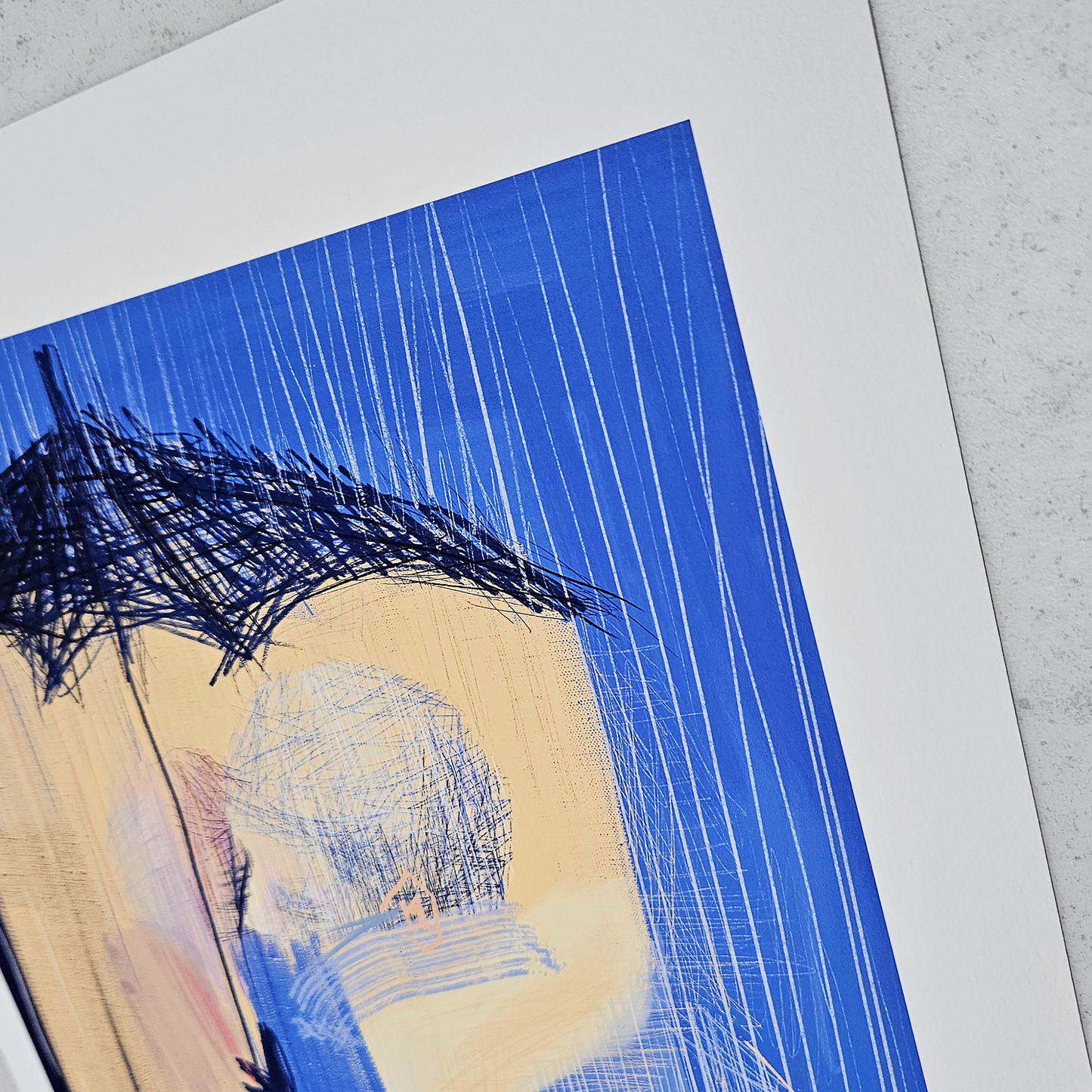 The Checkered Hug|Limited Prints