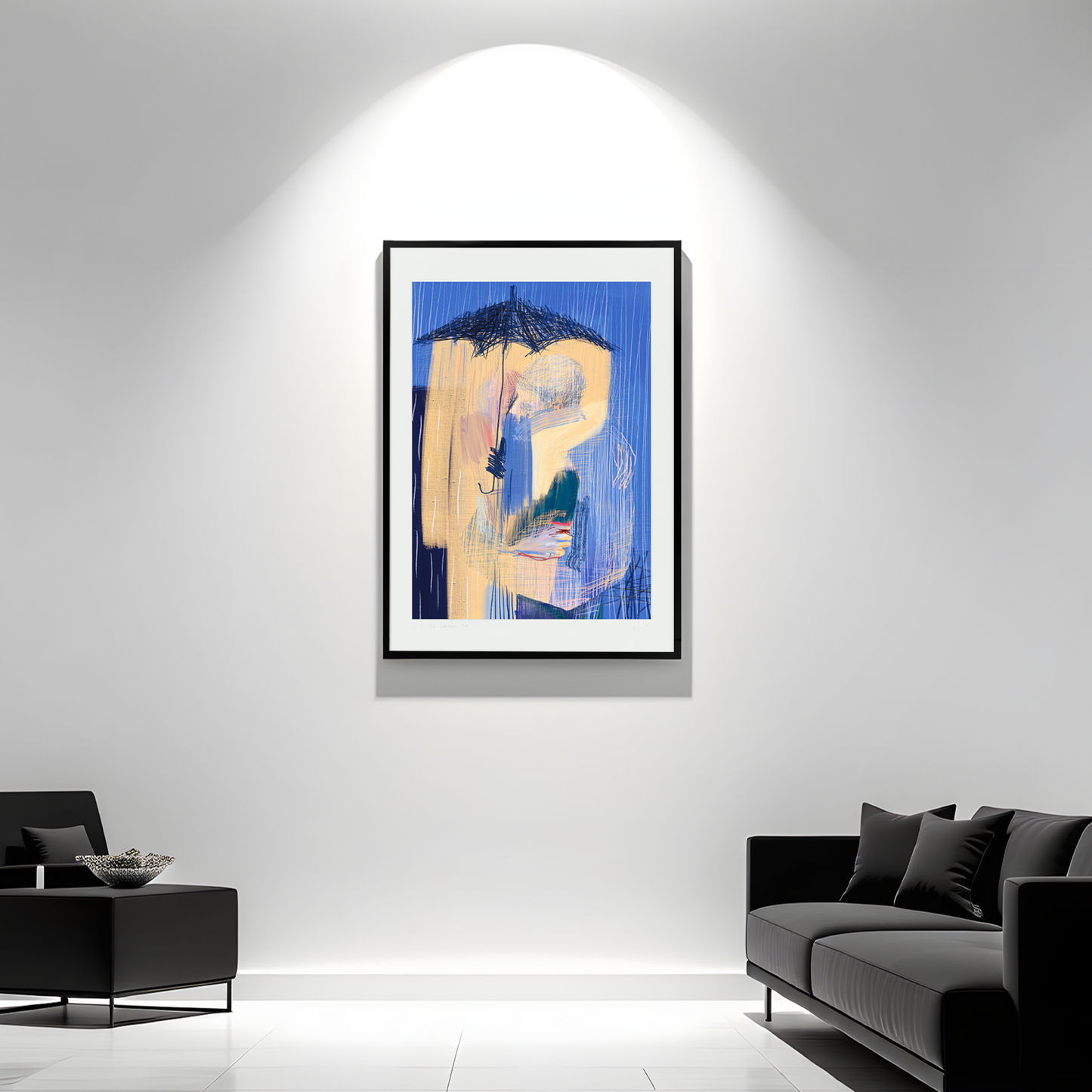 The Checkered Hug|Limited Prints